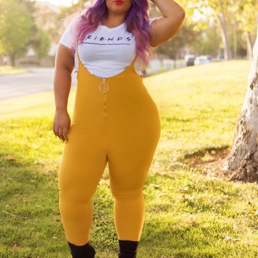 Mustard Jumpsuit FN